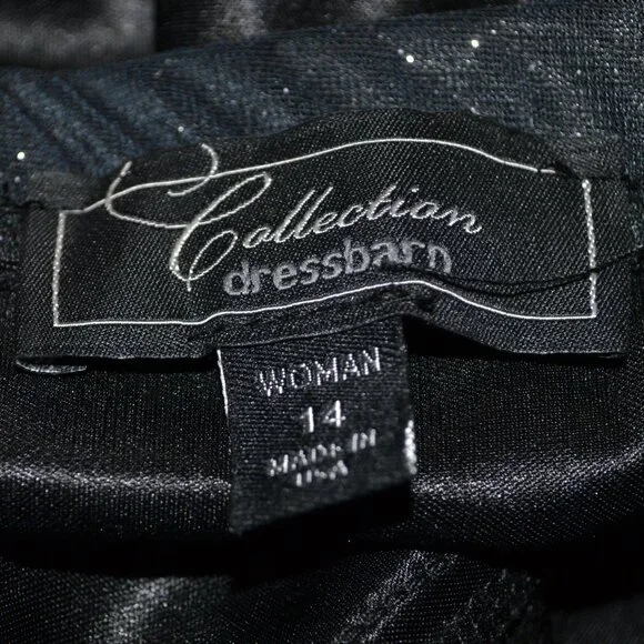 Collection Dressbarn Dreamy Romantic Sparkly Ombre Evening Event Party Dress - Picture 3 of 11